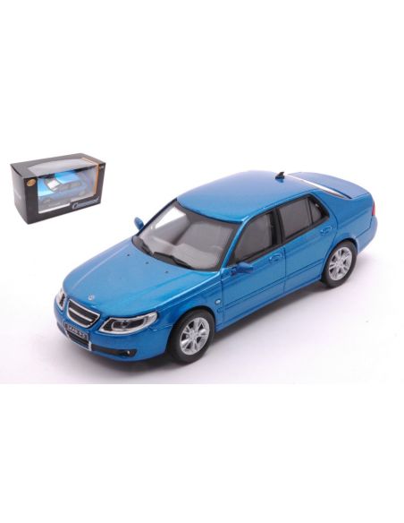 CARARAMA CA4-46550 SAAB 9.5 AERO METALLIC  BLUE 1:43 Modellino