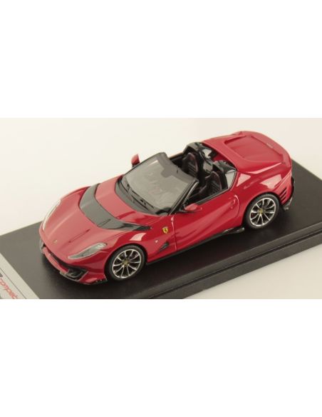 LOOKSMART LS531B FERRARI 812 COMPETIZIONE A ROSSO CORSA 1:43 Modellino