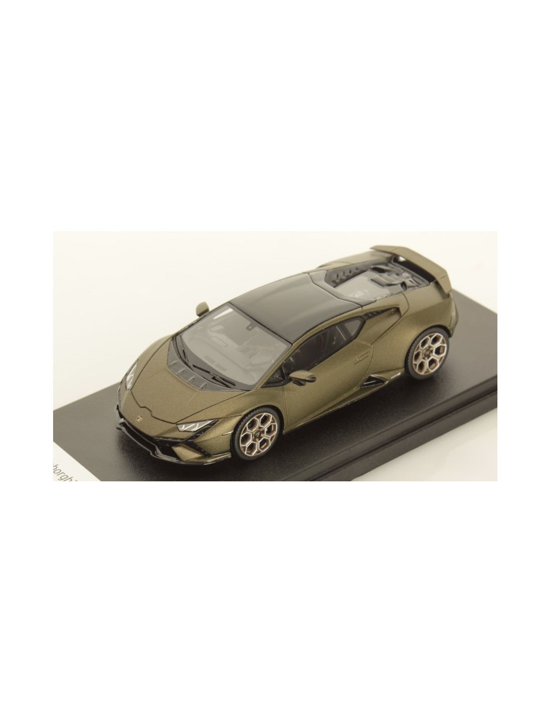 Miniature Looksmart 1/43 Lamborghini Huracan Tecnica, Violet/noir, Diecast