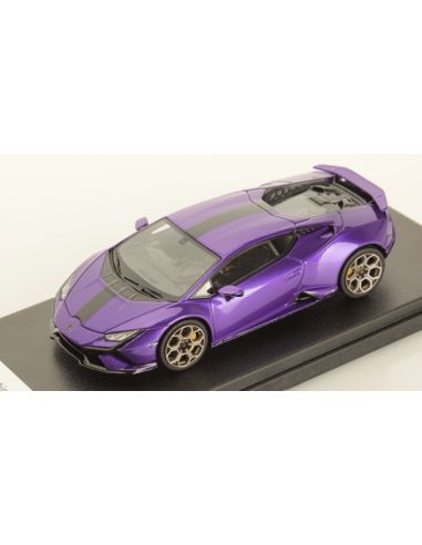 LOOKSMART LS536F LAMBORGHINI HURACAN TECNICA VIOLA PARSIFAE 1:43 Modellino