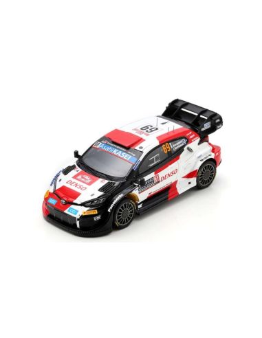 SPARK MODEL S6720 TOYOTA YARIS N.69 2nd RALLY MONTE CARLO 2023 K.ROVANPERA-J.HALTTUNE 1:43 Modellino