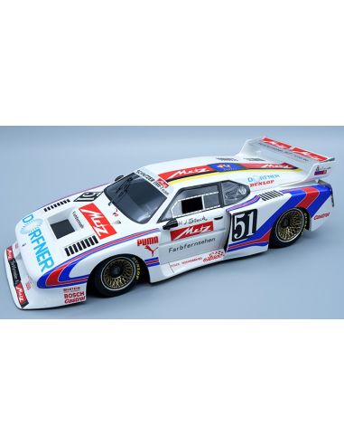 TECNOMODEL TMD18173B BMW M1 TURBO (TEAM SCHNITZER) DRM N.51 WINN.NORISRING1981 H.J.STUCK 1:18 Modellino