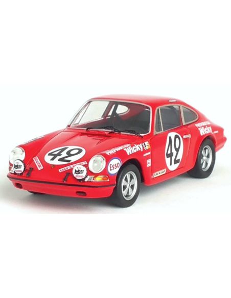 TROFEU TFDSN128 PORSCHE 911 T LE MANS 1969 WICKY/BERNEY 1:43 Modellino