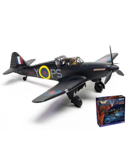 CORGI AA39306 BOULTON PAUL DEFIANT MK1 N1801 NIGHTFIGHTER COLMBATORE II 1:72 Modellino