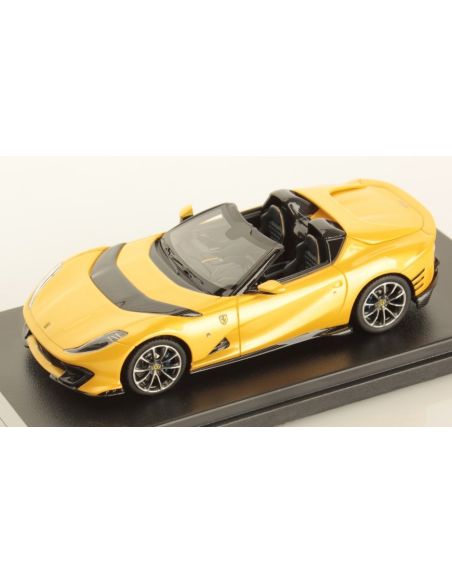 LOOKSMART LS531A FERRARI 812 COMPETIZIONE A GIALLO TRISTRATO 1:43 Modellino