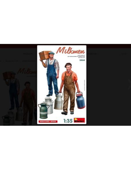 MINIART MIN38068 MILKMEN KIT 1:35 Modellino