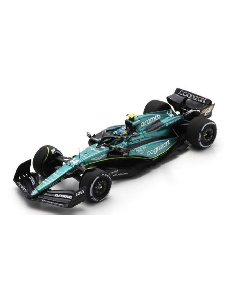 SPARK MODEL S8575 ASTON MARTIN AMR23 N.14 3rd BAHRAIN GP 2023 FERNANDO ALONSO 1:43 Modellino