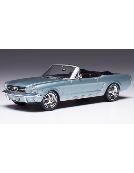 IXO MODEL CLC506 FORD MUSTANG 1965 LIGHT BLUE 1:43 Modellino