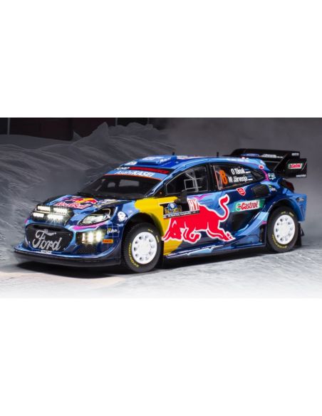 IXO MODEL RAM893 FORD PUMA WRC N.8 RALLY SWEDEN 2023 TANAK/JARVEOJA 1:43 Modellino