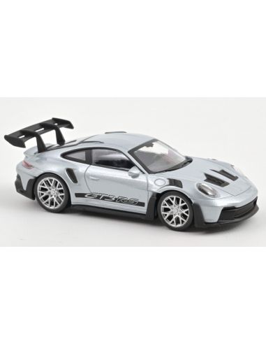 NOREV NV750046 PORSCHE 911 GT3 RS 2022 SILVER WITH BLACK STICKERS JET CAR 1:43 Modellino