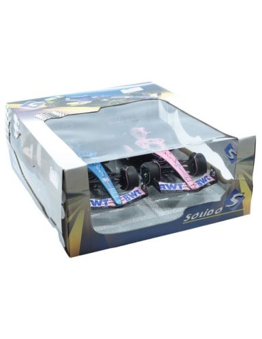SOLIDO SL180016 ALPINE A523 LAUNCH LIVERY 2023 PACK 1:18 Modellino