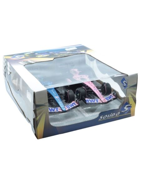 SOLIDO SL180016 ALPINE A523 LAUNCH LIVERY 2023 PACK 1:18 Modellino