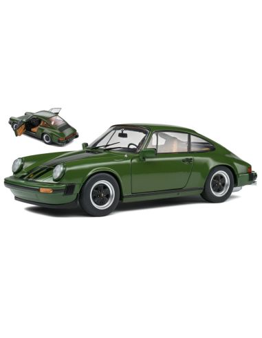 SOLIDO SL1802608 PORSCHE 911 SC 1978 OLIVE GREEN 1:18 Modellino