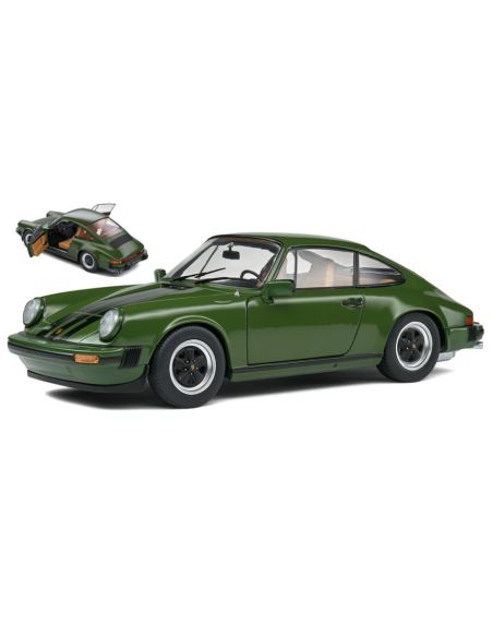 SOLIDO SL1802608 PORSCHE 911 SC 1978 OLIVE GREEN 1:18 Modellino