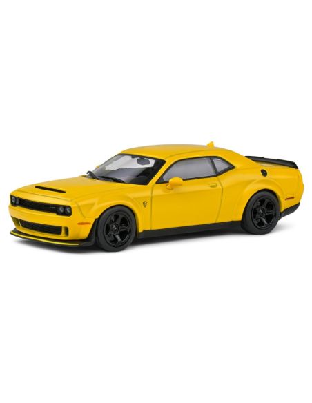 SOLIDO SL4310308 DODGE CHALLENGER 2018 DEMON YELLOW 1:43 Modellino