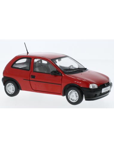 WHITEBOX WB124191 OPEL CORSA B 1993 RED 1:24 Modellino