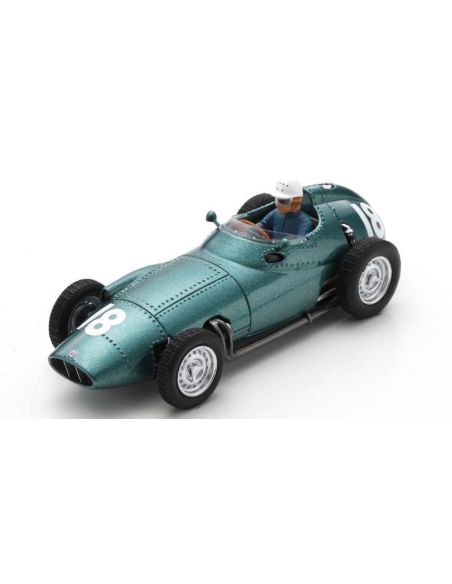 SPARK MODEL S5732 BRM P25 N.18 FRENCH GP 1958 MAURICE TRINTIGNANT 1:43 Modellino