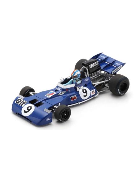 SPARK MODEL S7215 TYRRELL 002 FRANCOIS CEVERT 1971 N.9 WINNER US GP 1:43 Modellino