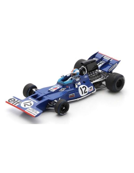 SPARK MODEL S7231 TYRRELL 002 N.12 2nd FRENCH GP 1971 FRANCOIS CEVERT 1:43 Modellino