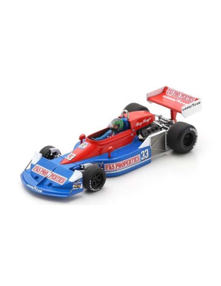 SPARK MODEL S7272 MARCH 761 N.33 BELGIUM GP 1977 BOY HAYJE 1:43 Modellino