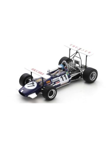 SPARK MODEL S8316 BRABHAM BT26A PIERS COURAGE 1969 N.11 SPANISH GP 1:43 Modellino