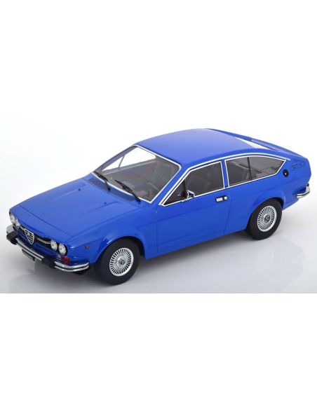 KK SCALE KKDC181092 ALFA ROMEO ALFETTA 2000 GTV 1976 BLUE 1:18 Modellino