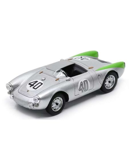 SPARK MODEL S9709 PORSCHE 550 N.40 LM 1954 VON FRANKENBERG-HELM GLOCKLER 1:43 Modellino