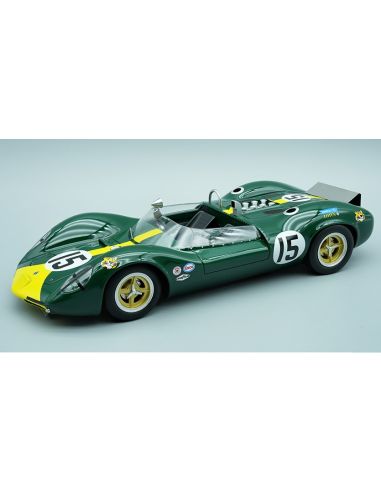 TECNOMODEL TMD18166B LOTUS TYPE 30 N.15 RIVERSIDE RACE 1964 J.CLARK 1:18 Modellino