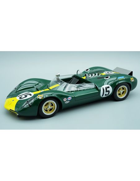 TECNOMODEL TMD18166B LOTUS TYPE 30 N.15 RIVERSIDE RACE 1964 J.CLARK 1:18 Modellino