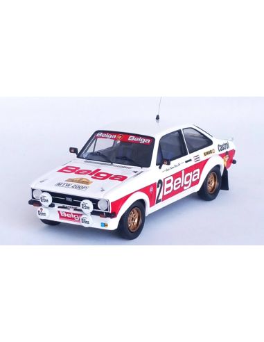 TROFEU TFRRBE49 FORD ESCORT MK2 CONDROZ RALLY 1979 MIKKOLA/HERTZ 1:43 Modellino