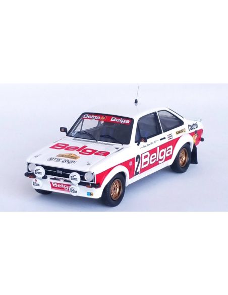 TROFEU TFRRBE49 FORD ESCORT MK2 CONDROZ RALLY 1979 MIKKOLA/HERTZ 1:43 Modellino