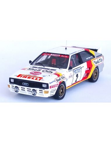 TROFEU TFRRUK95 AUDI QUATTRO MANX RALLY 1985 DEMUTH/RADAELLI 1:43 Modellino
