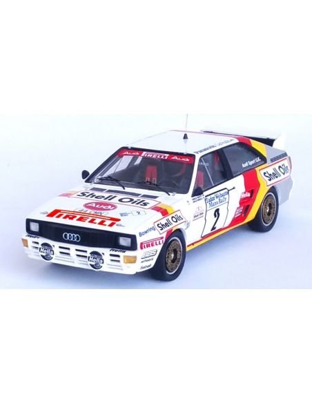 TROFEU TFRRUK95 AUDI QUATTRO MANX RALLY 1985 DEMUTH/RADAELLI 1:43 Modellino