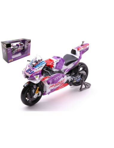 MAISTO MI36390M DUCATI DESMOSEDICI PRAMAC 2022  N.89 JORGE MARTIN 1:18 Modellino