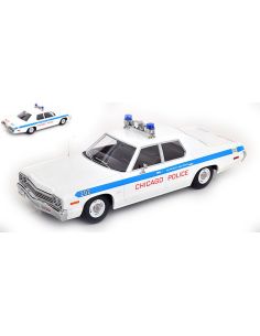KK SCALE KKDC181151 DODGE MONACO CHICAGO POLICE 1974 1:18...
