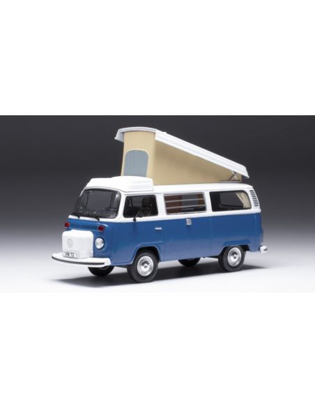 IXO MODEL CLC502 VW T2 WESTFALIA 1978 BLUE/WHITE 1:43 Modellino