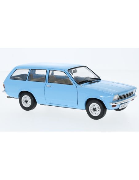 WHITEBOX WB124192 OPEL KADETT C CARAVAN 1973 LIGHT BLUE 1:24 Modellino