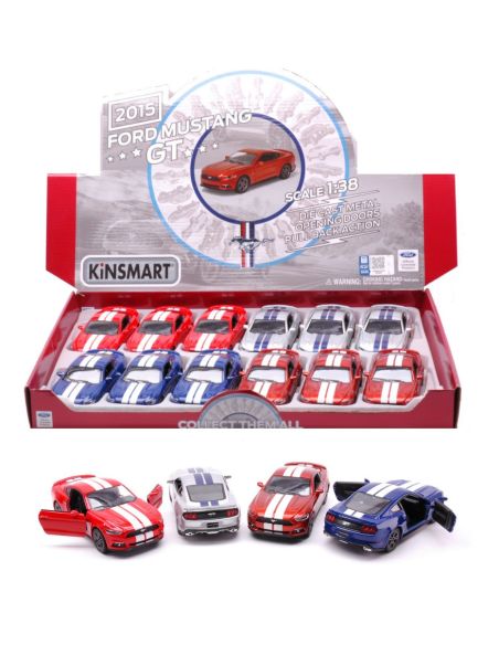 KINSMART KT89291 FORD MUSTANG GT SCALA 1:38 cm 12 Modellino