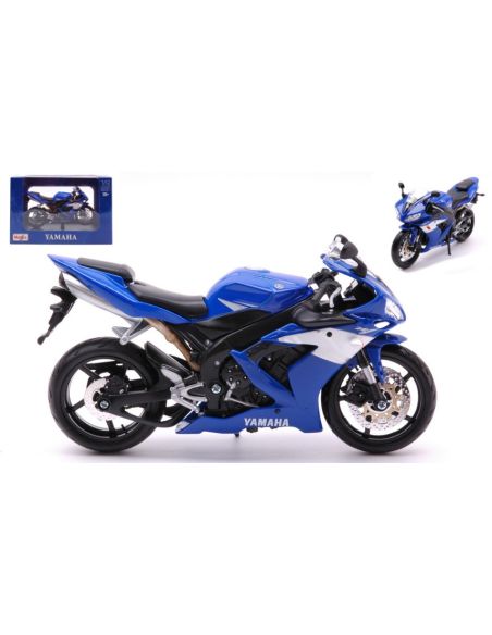 MAISTO MI32712 YAMAHA YZF-R1 BLUE 1:12 Modellino