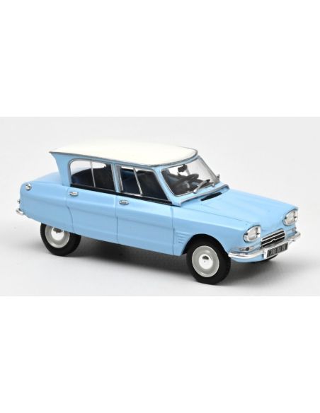 NOREV NV153523 CITROEN AMI 6 1966 MONTE CARLO BLUE 1:43 Modellino