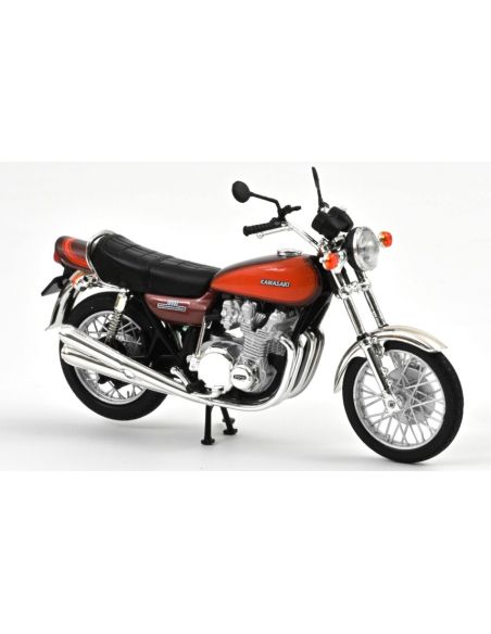 NOREV NV182031 KAWASAKI Z900 1973 BROWN AND ORANGE 1:18 Modellino