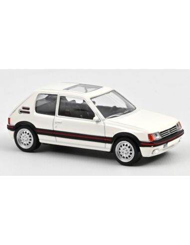 NOREV NV471738 PEUGEOT 205 GTi 1986 MEIJE WHITE...
