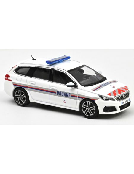 NOREV NV473941 PEUGEOT 308 SW 2018 DOUANES 1:43 Modellino