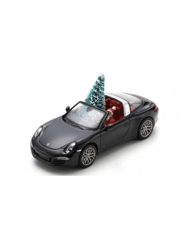SCHUCO SH450720600 PORSCHE 911 CARRERA 4 GTS TARGA CHRISTMAS EDITION 2023 DIE CAST 1:43 Modellino