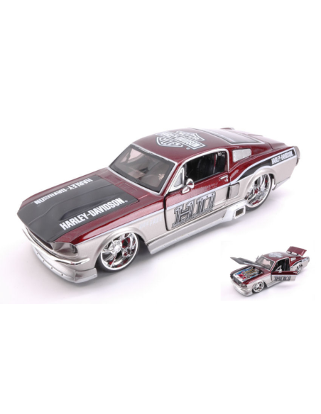 Maisto MI32168 FORD MUSTANG GT 1967 H.DAVIDSON 1:24 Modellino