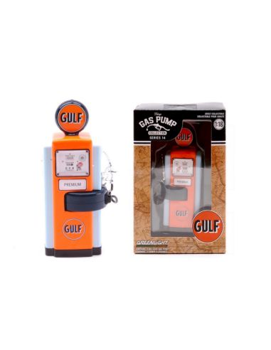 GREENLIGHT GREEN14140A GAS PUMP 1948 WAYNE GULF 1:18 Modellino