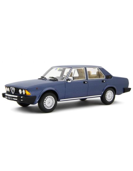 LAUDO RACING LM156C ALFA 6 2.5 1979 MET.BLUE 1:18 Modellino