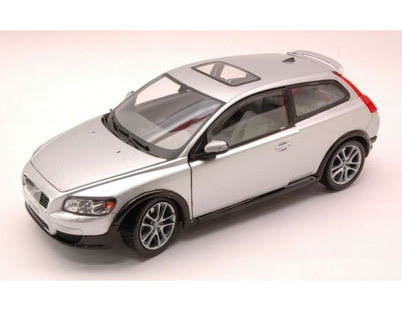 MotorArt MTR1710 VOLVO C 30 2009 SILVER 1:24 Auto Stradali