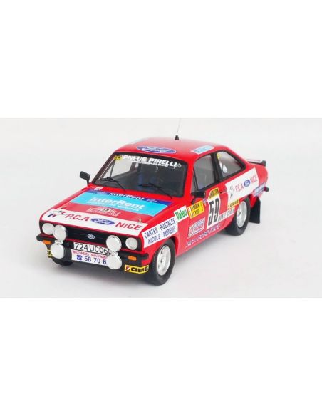 TROFEU TFRRFR65 FORD ESCORT MK2 RS2000 (2nd Gr.2)RALLY MONTE CARLO 1982 BARONI/BAUD 1:43 Modellino