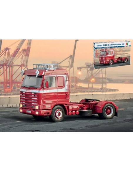 ITALERI IT3950 SCANIA R 143 M 500 STREAMLINE 4x2 KIT 1:24 Modellino